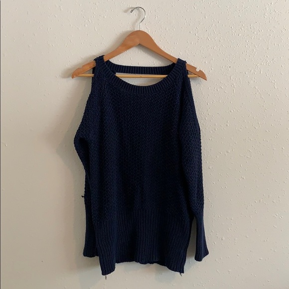 7 for All Mankind Knit Cutout Sweater - Picture 2 of 5
